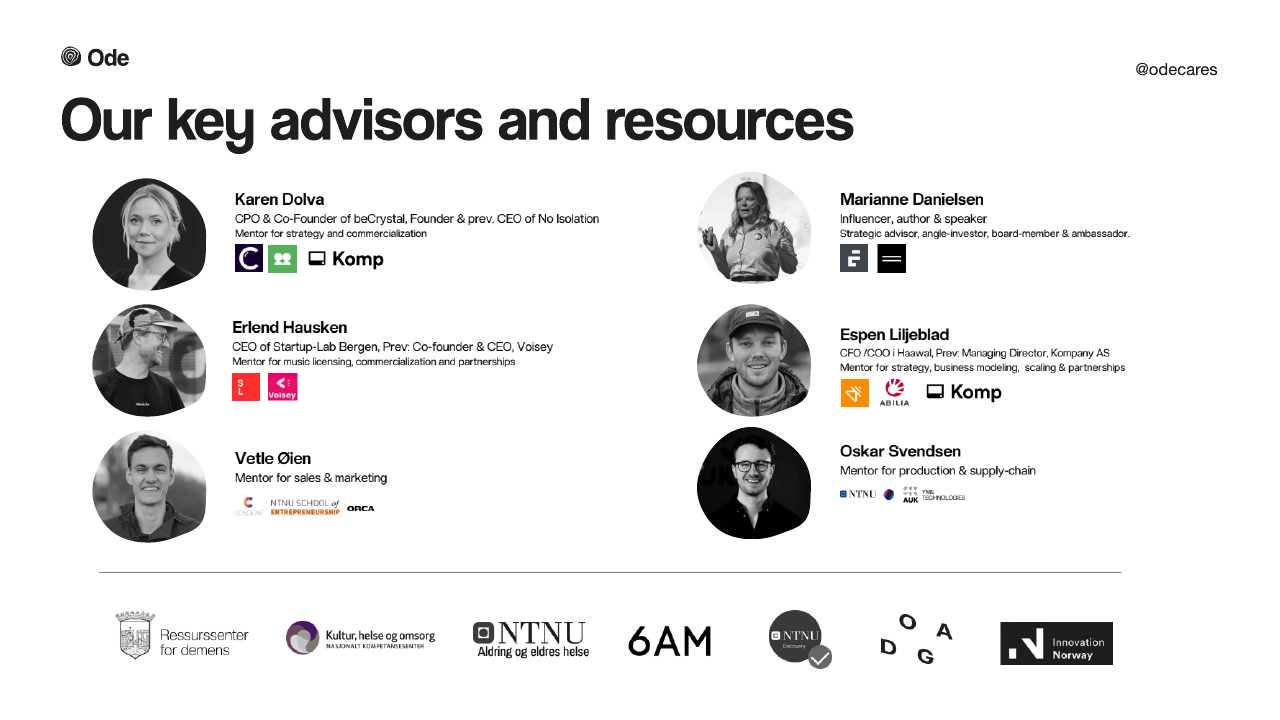 Advisors and resources